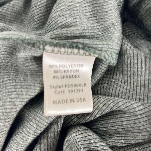 LBLC the Label Sz Small Marcy Jogger Pants Ribbed Olive/Gray - Picture 9 of 10